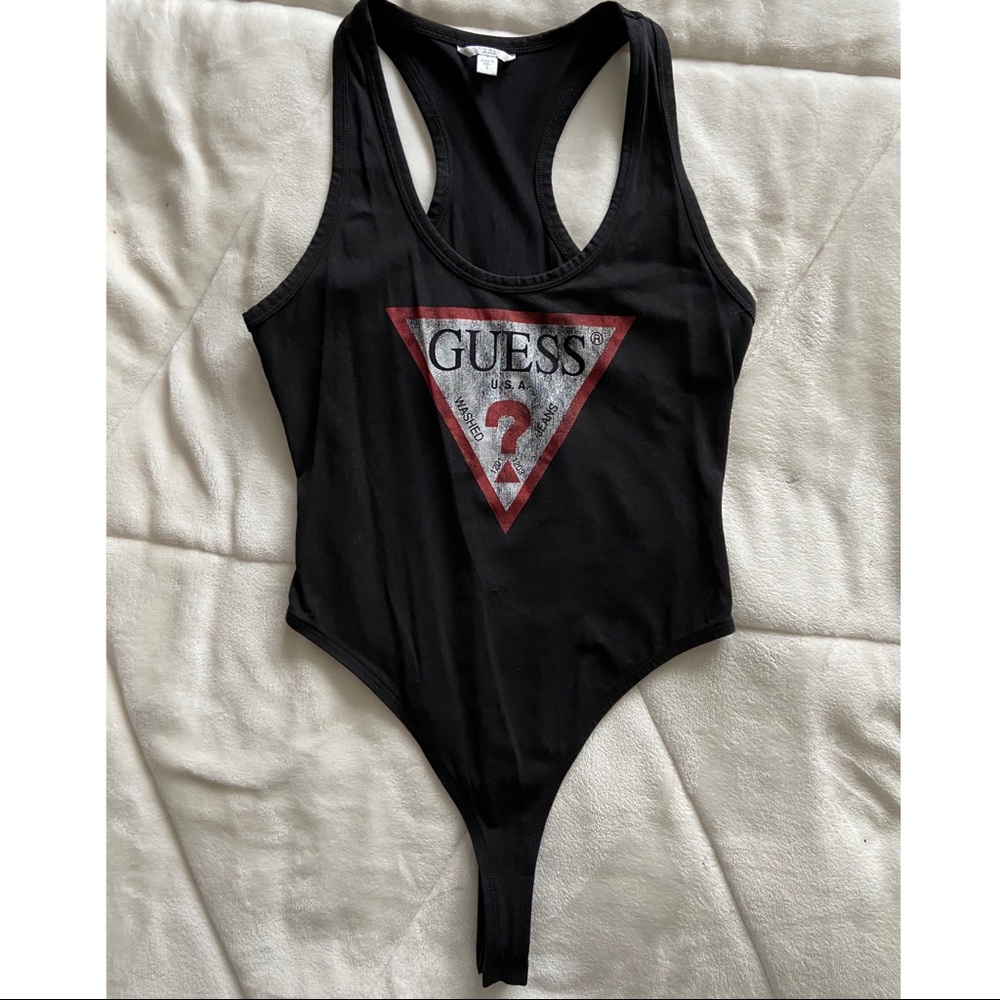 GUESS Classic triangle logo bodysuit